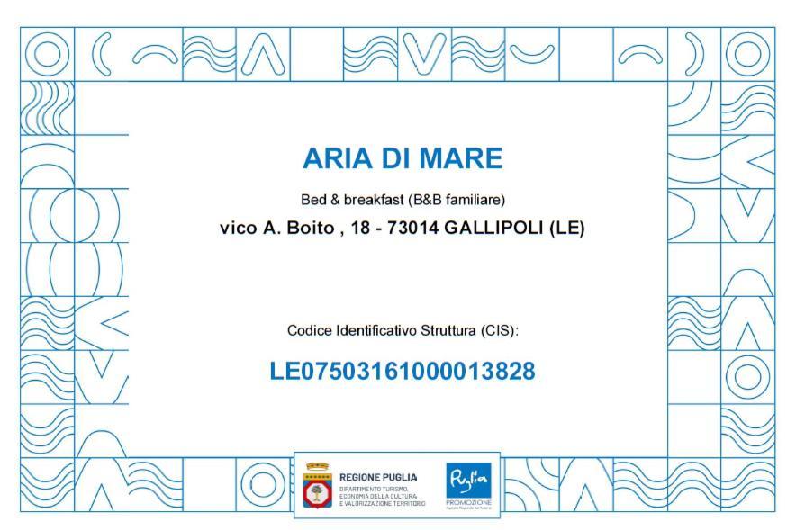 B&B Aria Di Mare Gallipoli Bagian luar foto